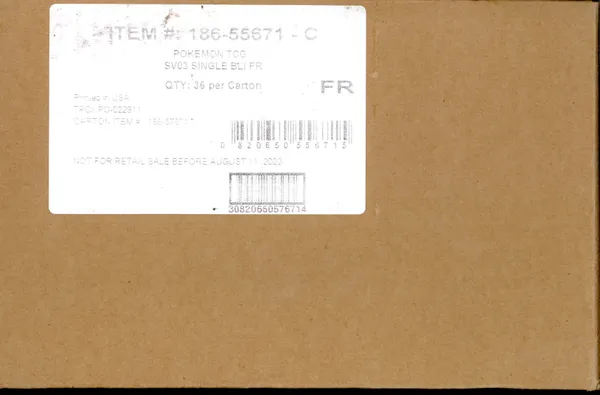 Case Booster Blister EV3 Flammes Obsidiennes