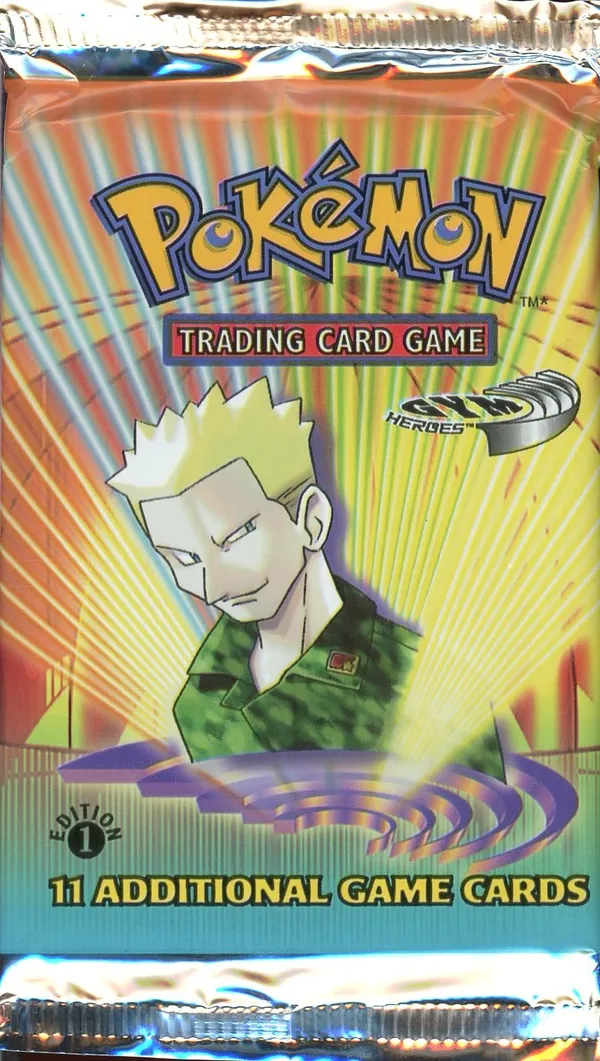 Booster Gym Heroes 1st Edition