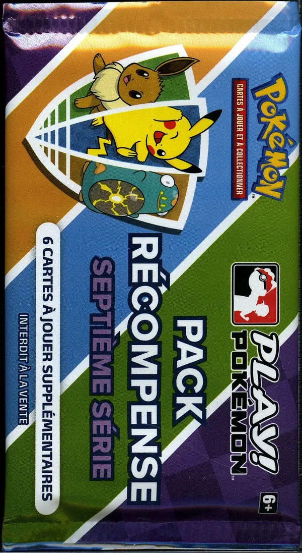 Booster Play! Pokémon Pack Récompense Septième Série