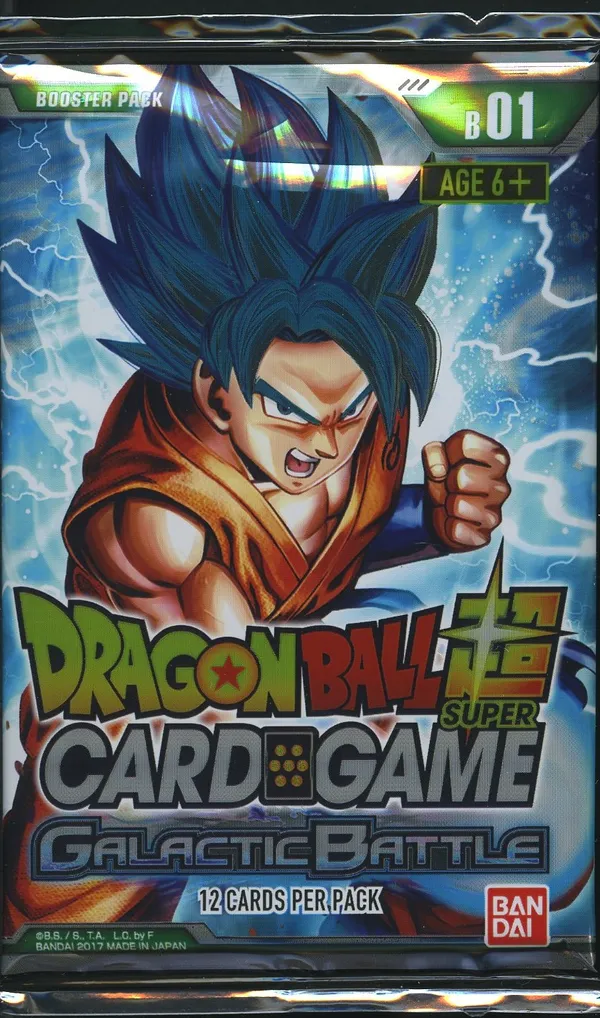 Booster Dragon Ball Super B01 Galactic Battle