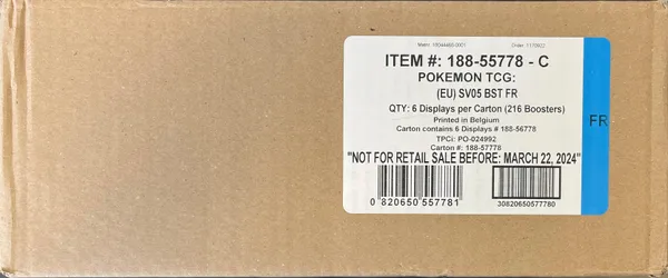 Case de Displays EV5 Forces Temporelles