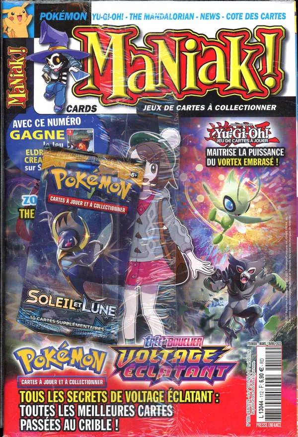 Magazine Maniak ! avec Booster Soleil Et Lune