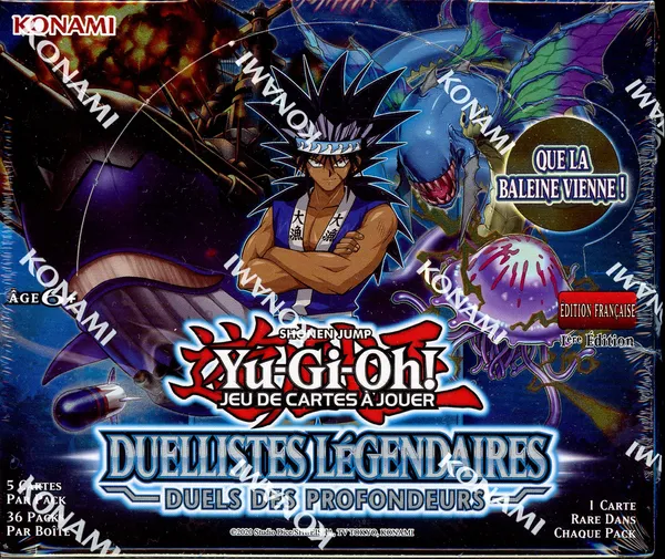 Display Yu-Gi-Oh! Duellistes Légendaires Duels des Profondeurs