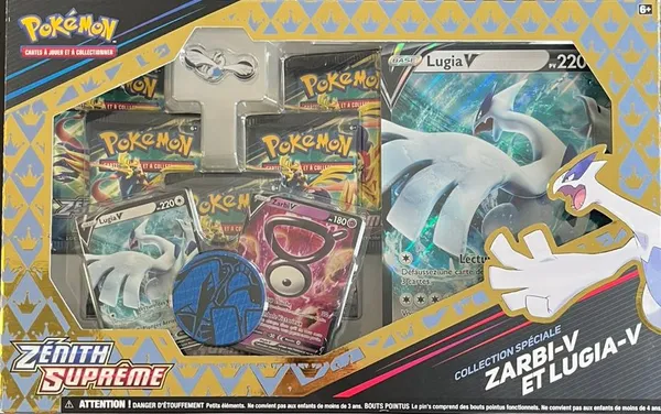 Coffret EB12.5 Zénith Suprême Zarbi-V & Lugia V