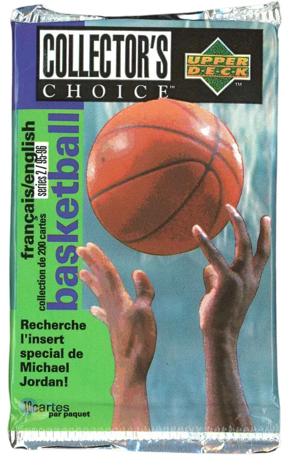 Booster Series 2 95-96 Basketball Français/English
