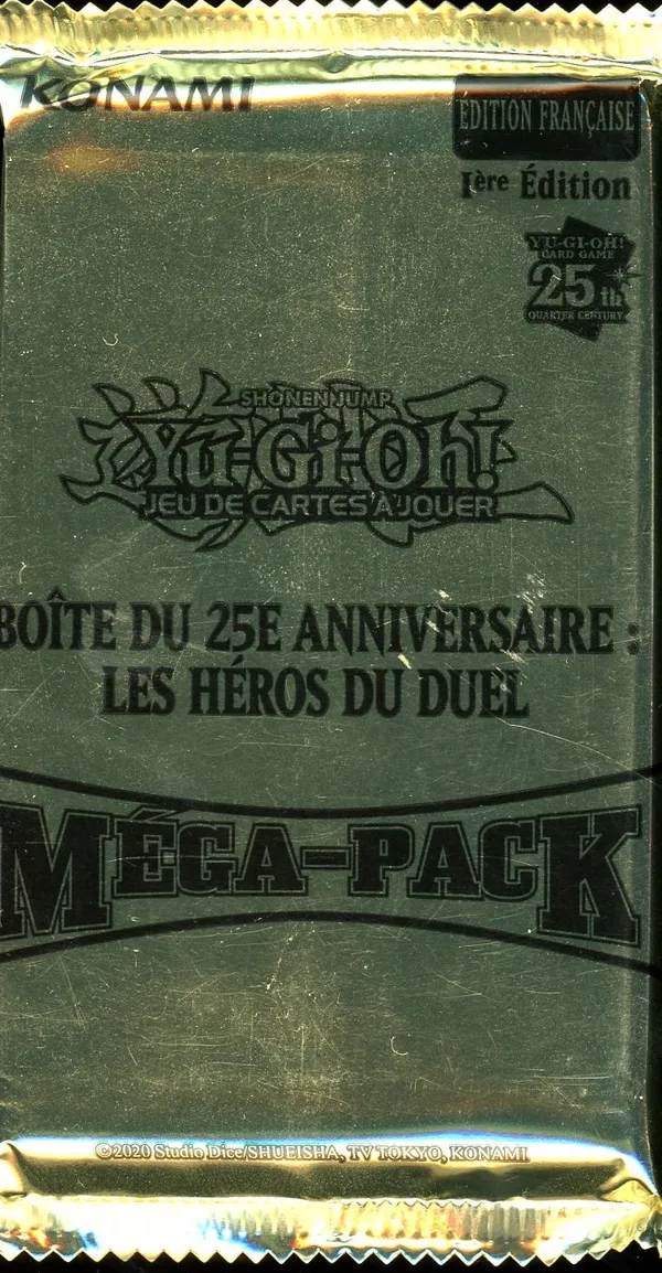 Booster Yu-Gi-Oh! Boite du 25ème Anniversaire : Les Héros du Duel
