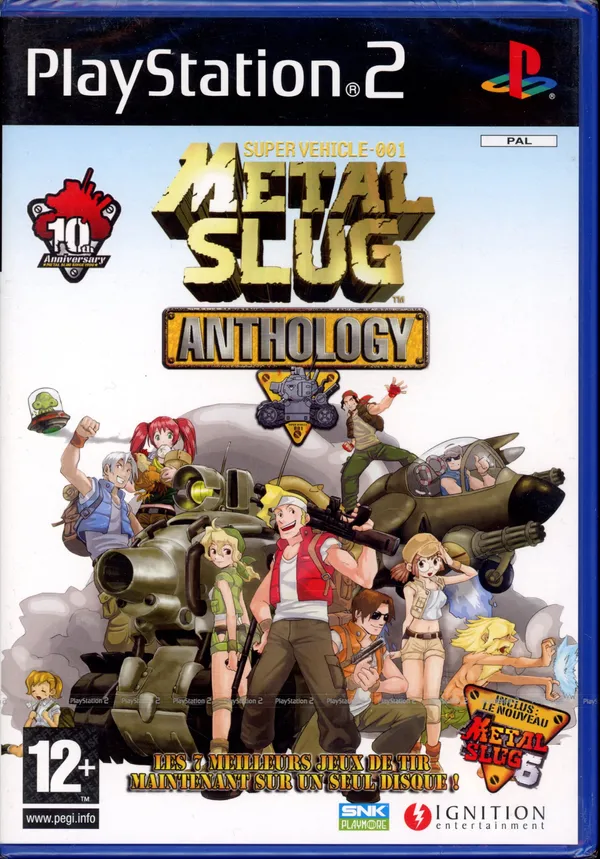 Jeu Playstation 2 Metal Slug Anthology