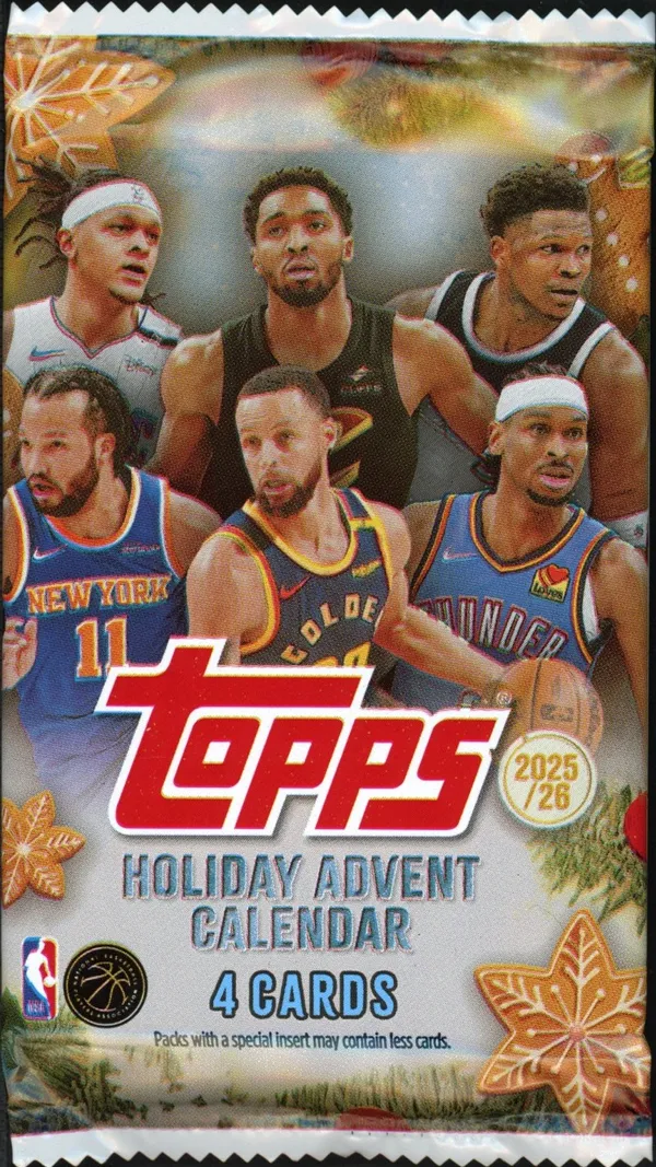 Booster Topps NBA Holiday Advent Calendar 2025/26