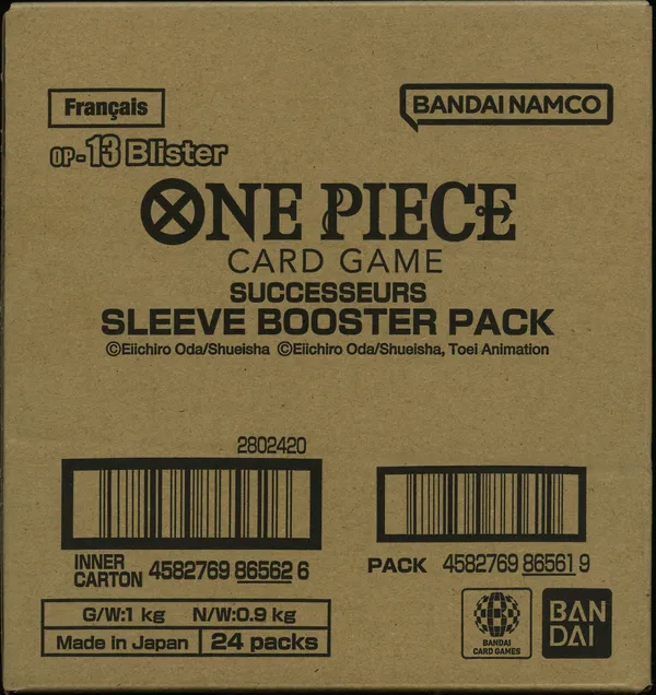 Case Blister OP-13 Successeurs