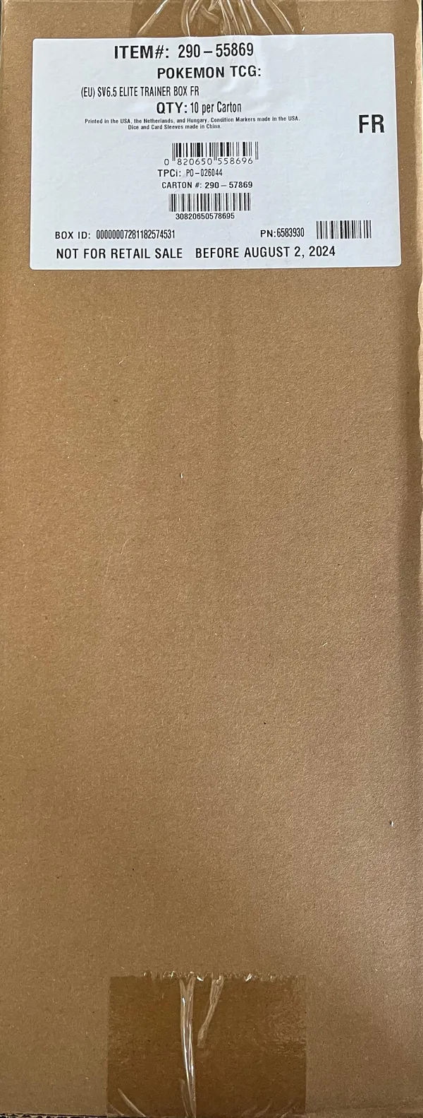 Case ETB EV6.5 Fable Nébuleuse