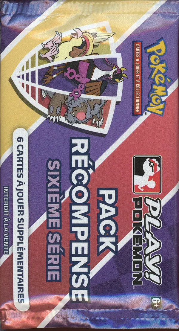 Booster Play! Pokémon Pack Récompense 6ème Série