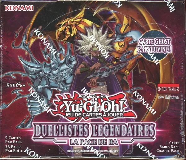 Display Duellistes Légendaires La Rage de Ra
