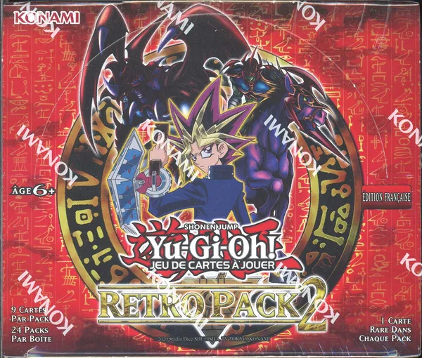 Display Yu-Gi-Oh! Retro Pack 2