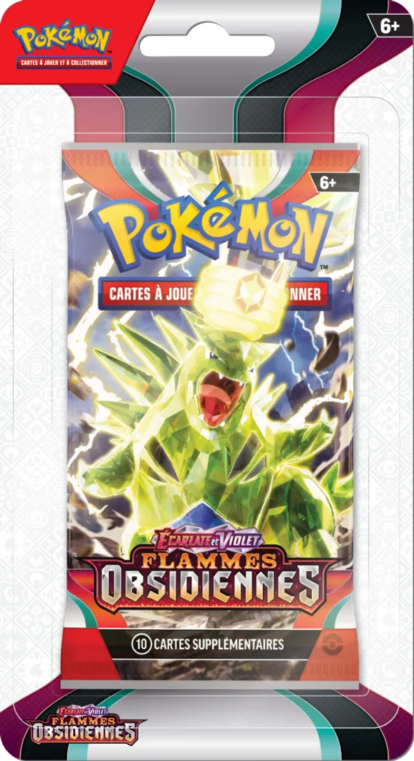 Booster Blister EV3 Flammes Obsidiennes