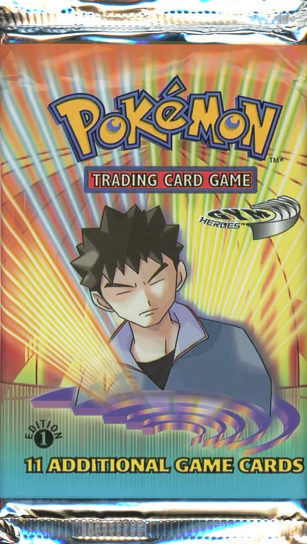 Booster Gym Heroes 1st Edition