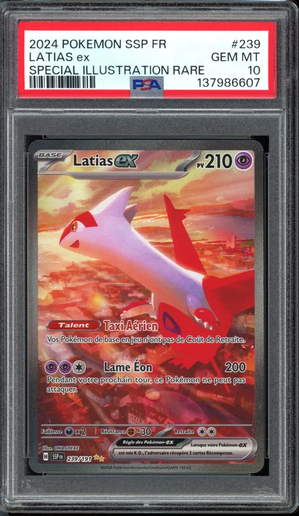 PSA 10 Latias Ex