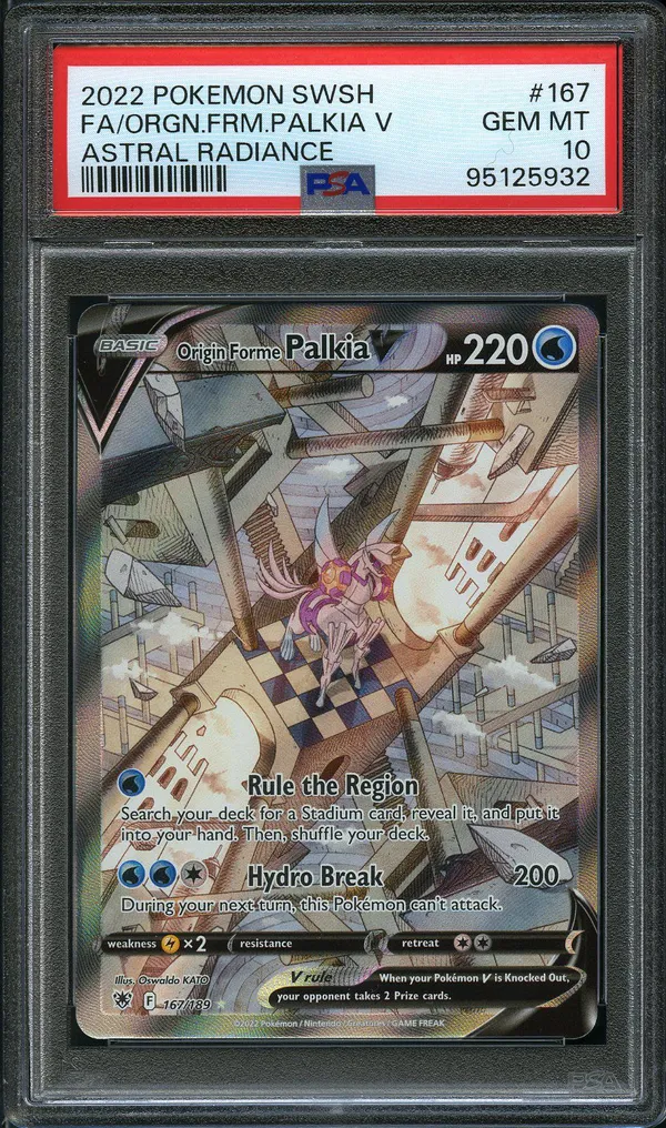 PSA 10 Origin Forme Palkia V
