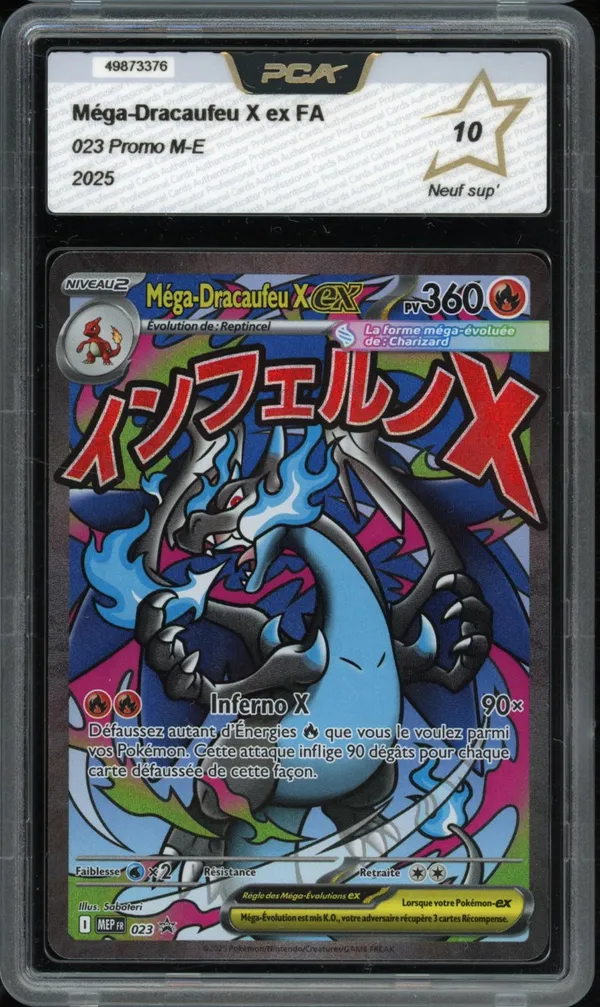 PCA 10 Méga Dracaufeu X Ex