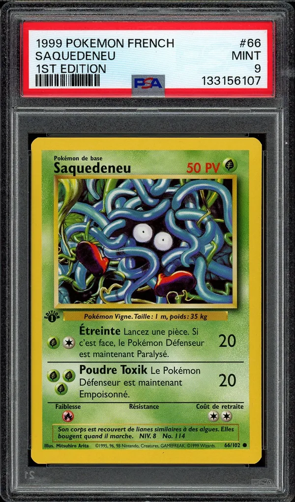 PSA 9 Saquedeneu