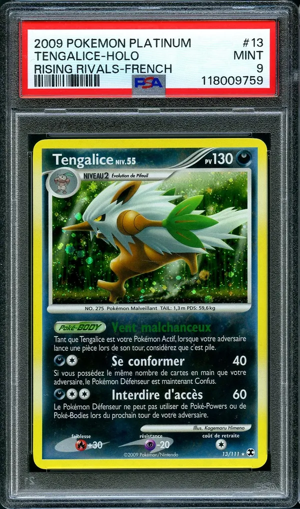 PSA 9 Tengalice Holo