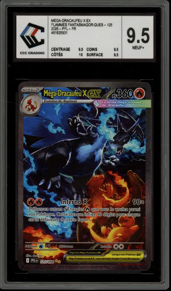 CCC 9.5 Méga-Dracaufeu X Ex