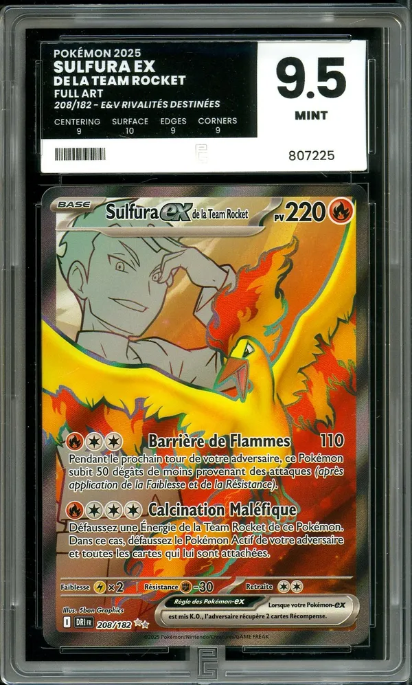 PG 9.5 Sulfura Ex de la Team Rocket