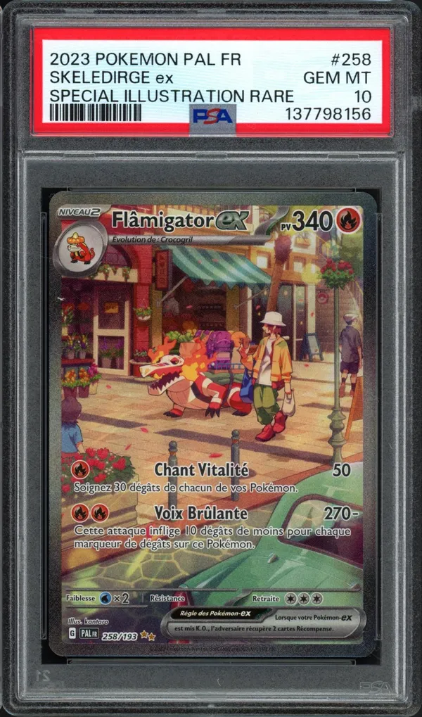 PSA 10 Flâmigator Ex