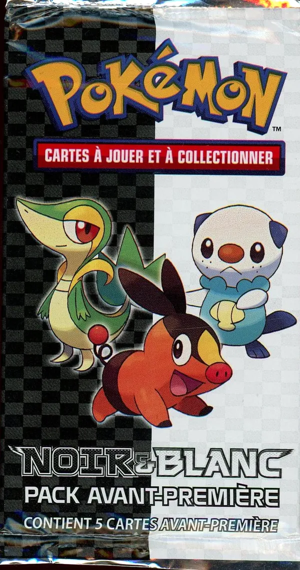 Booster Echantillon Noir & Blanc