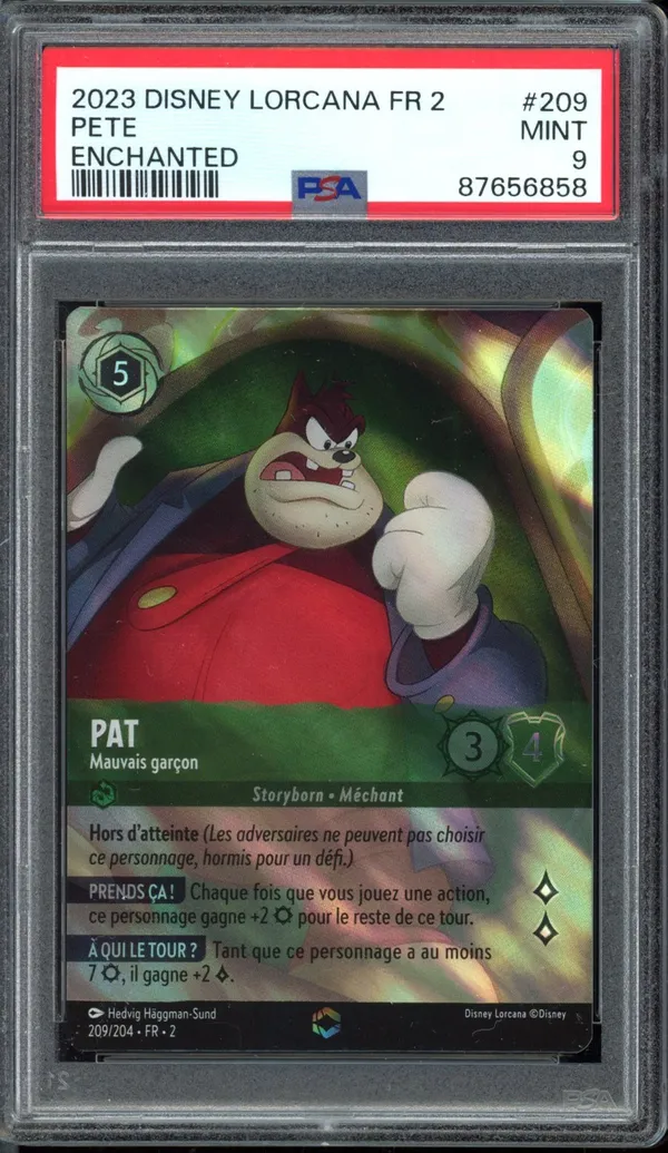 PSA 9 Pat Enchantée