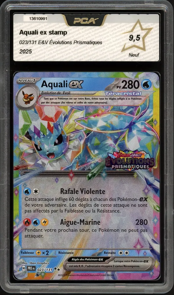 PCA 9.5 Aquali Ex Stamp