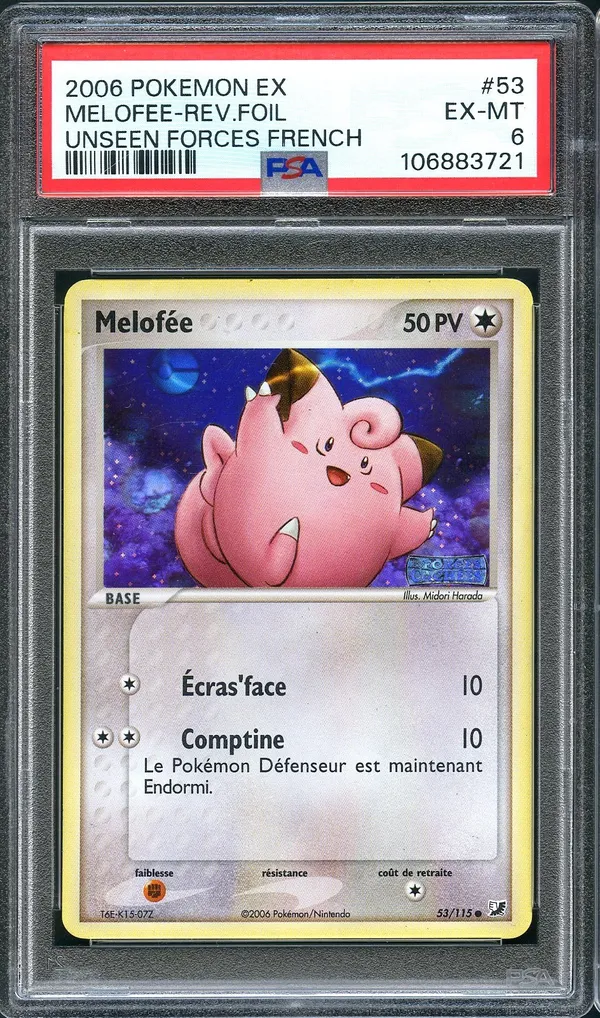 PSA 6 Mélofée Reverse