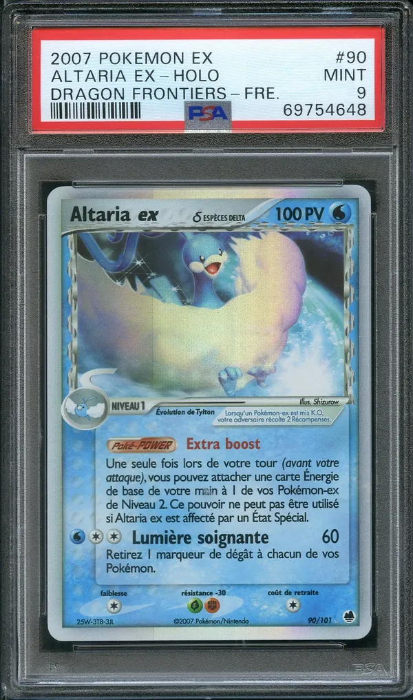 PSA 9 Altaria Ex