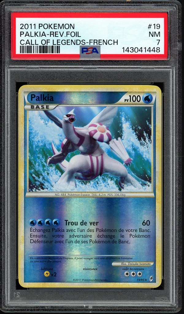 PSA 7 Palkia Reverse