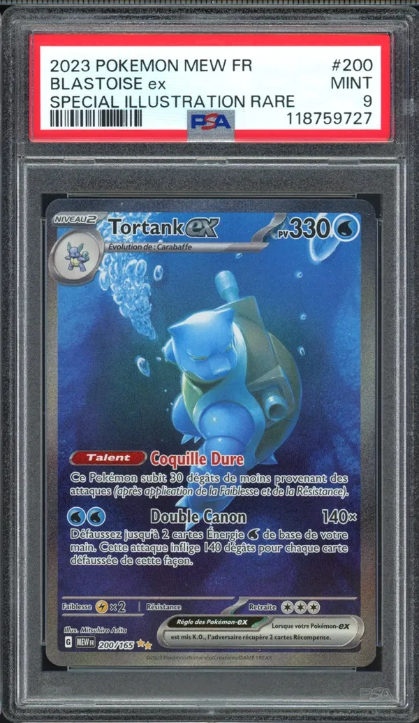 PSA 9 Tortank Ex