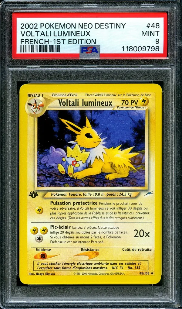 PSA 9 Voltali Lumineux