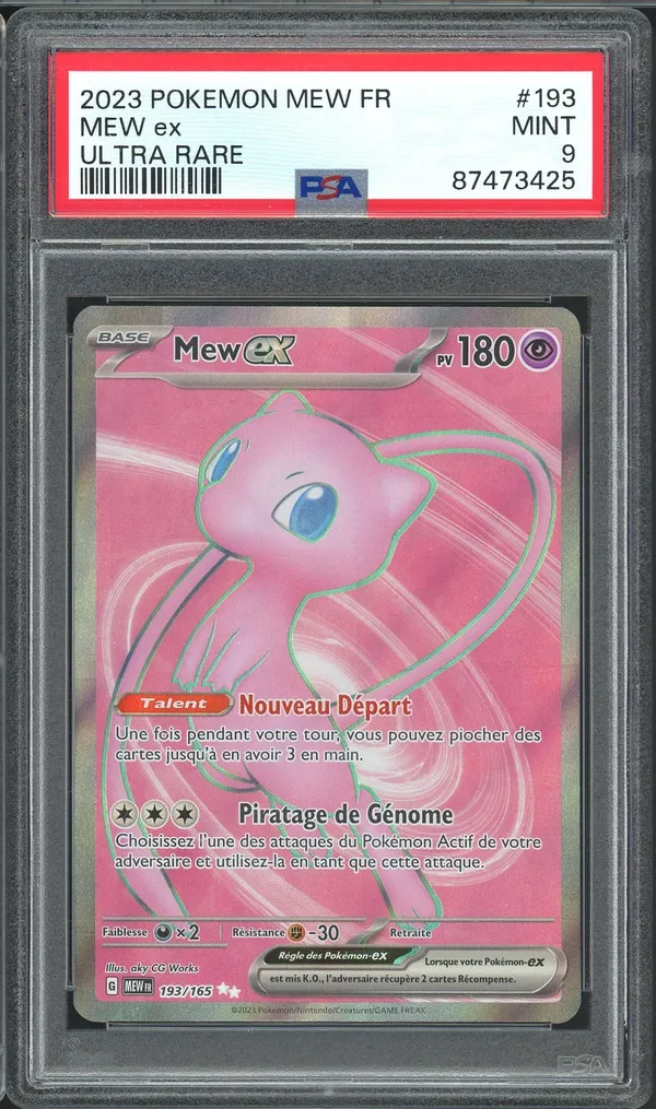 PSA 9 Mew Ex
