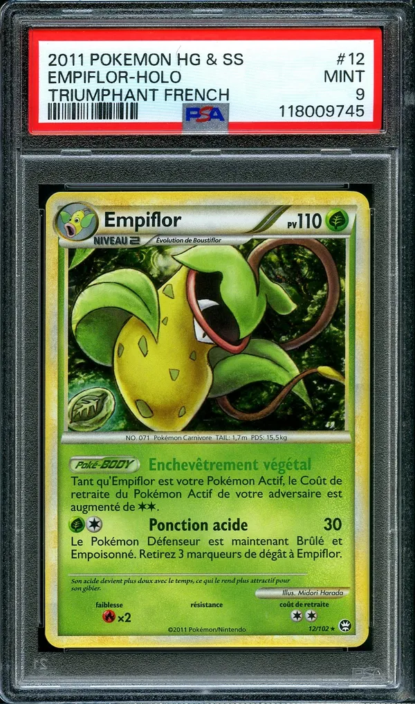 PSA 9 Empiflor Holo