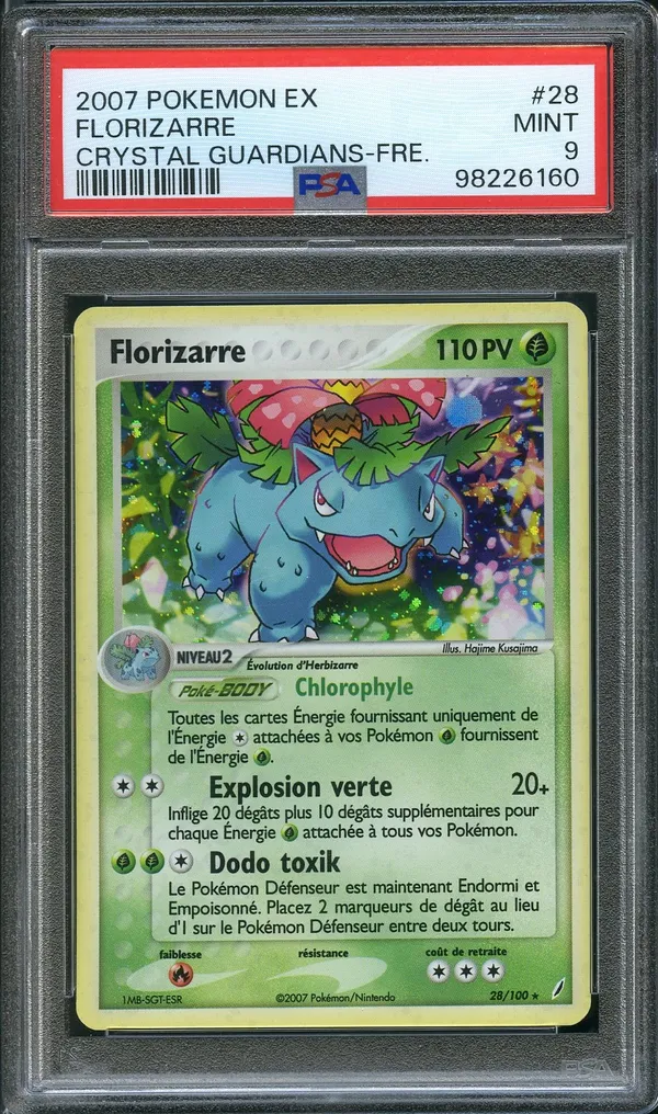 PSA 9 Florizarre Holo