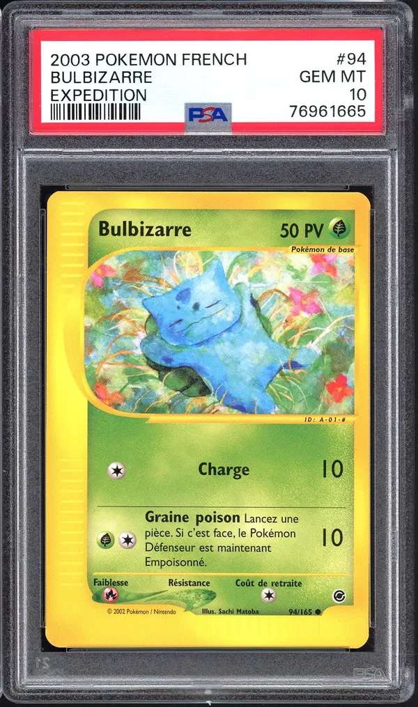 PSA 10 Bulbizarre