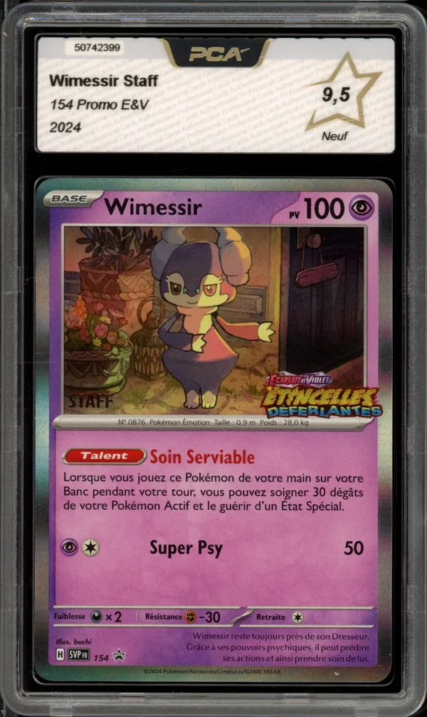 PCA 9.5 Wimessir Holo Prerelease Staff