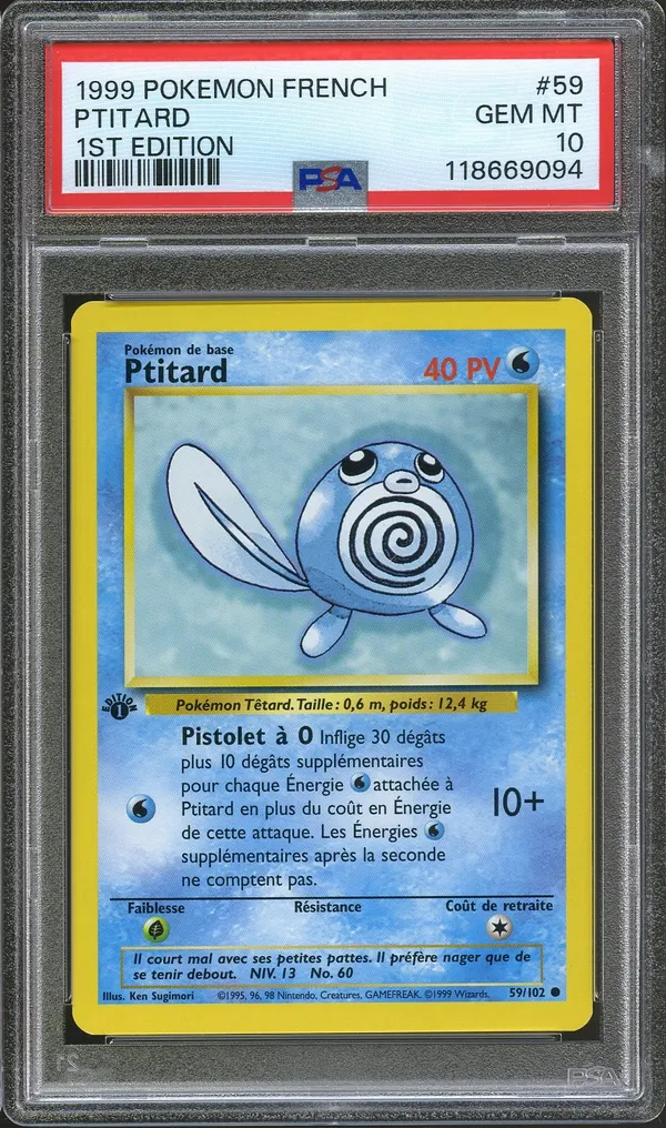 PSA 10 Ptitard