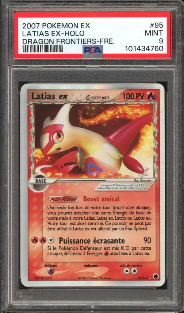PSA 9 Latias Ex
