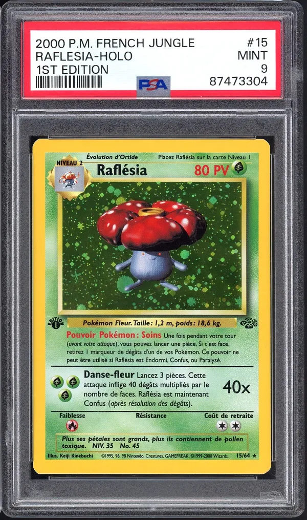 PSA 9 Raflésia Holo