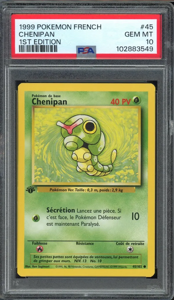PSA 10 Chenipan