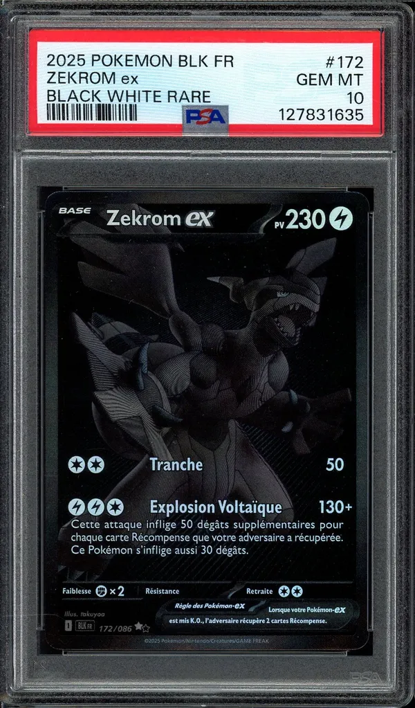 PSA 10 Zekrom - #21/25 - 25th Anniversary Collection - Promo