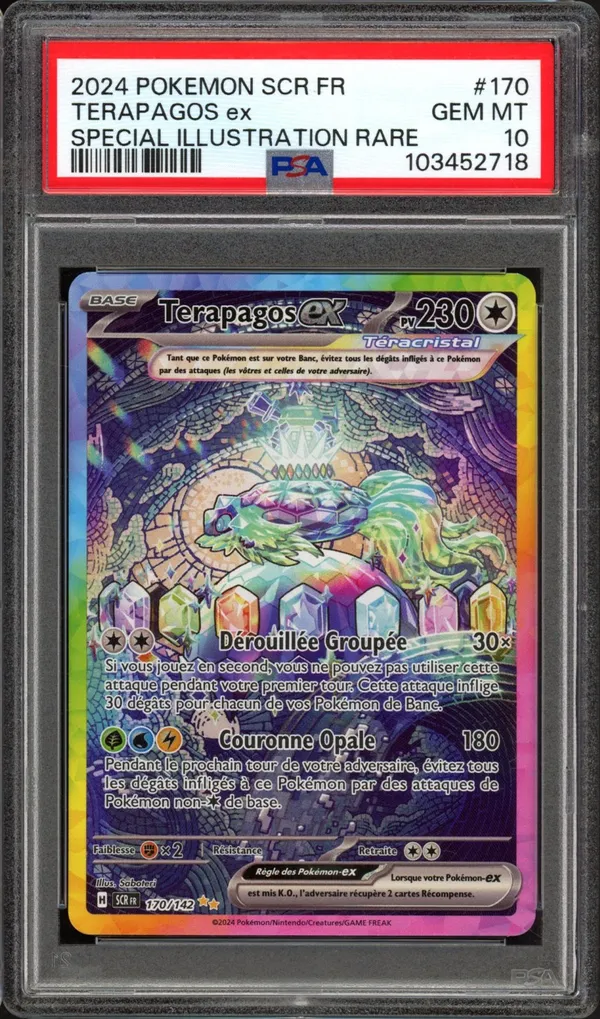 PSA 10 Terapagos Ex