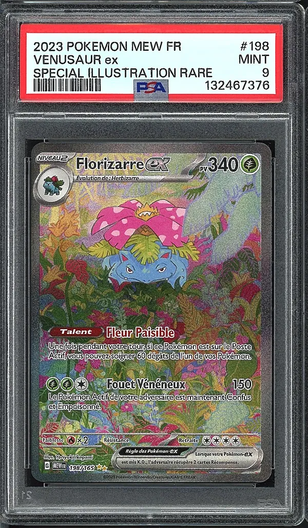 PSA 9 Florizarre Ex