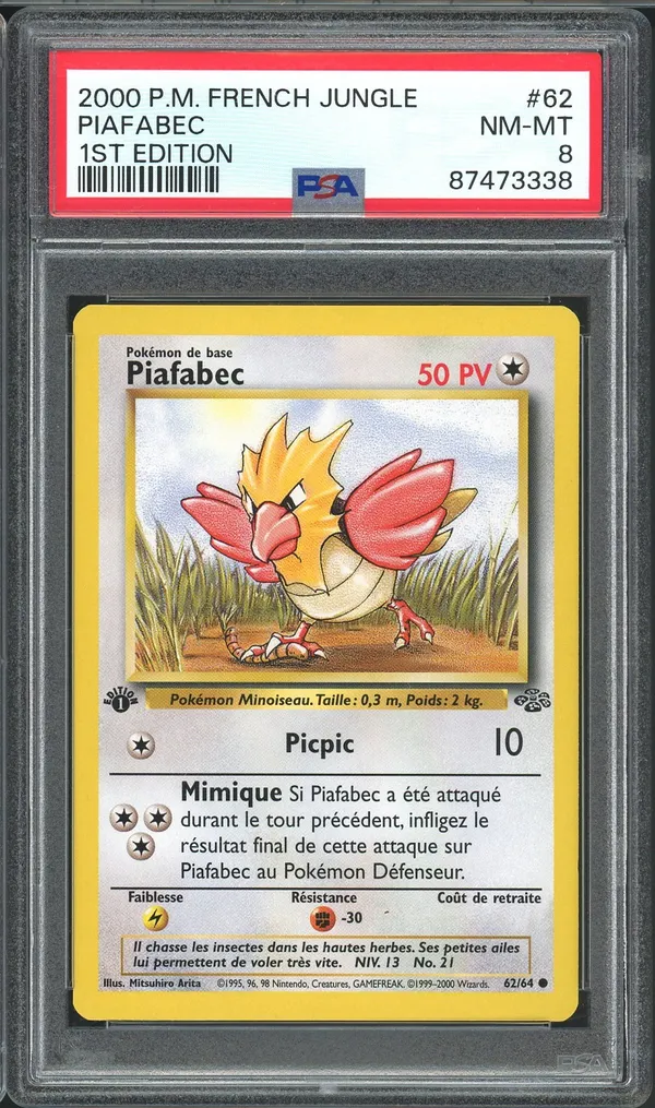 PSA 8 Piafabec