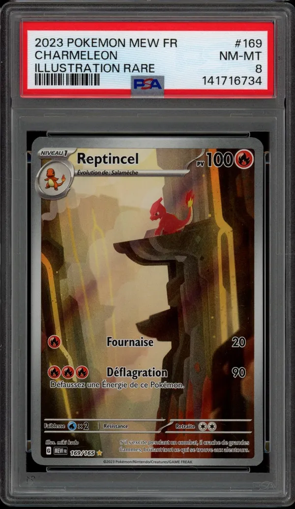 PSA 8 Reptincel