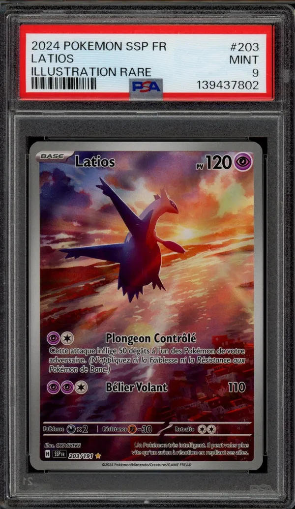 PSA 9 Latios